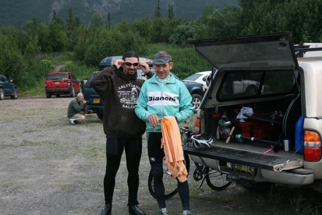 Rocky and I at the start