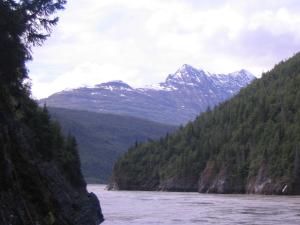 Looking downstream.