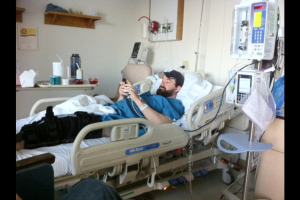 Day 1. On my phone.  Situation normal.