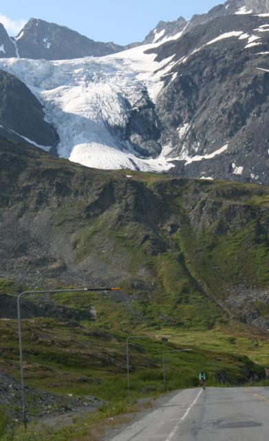 Steep part of Thompson Pass.
